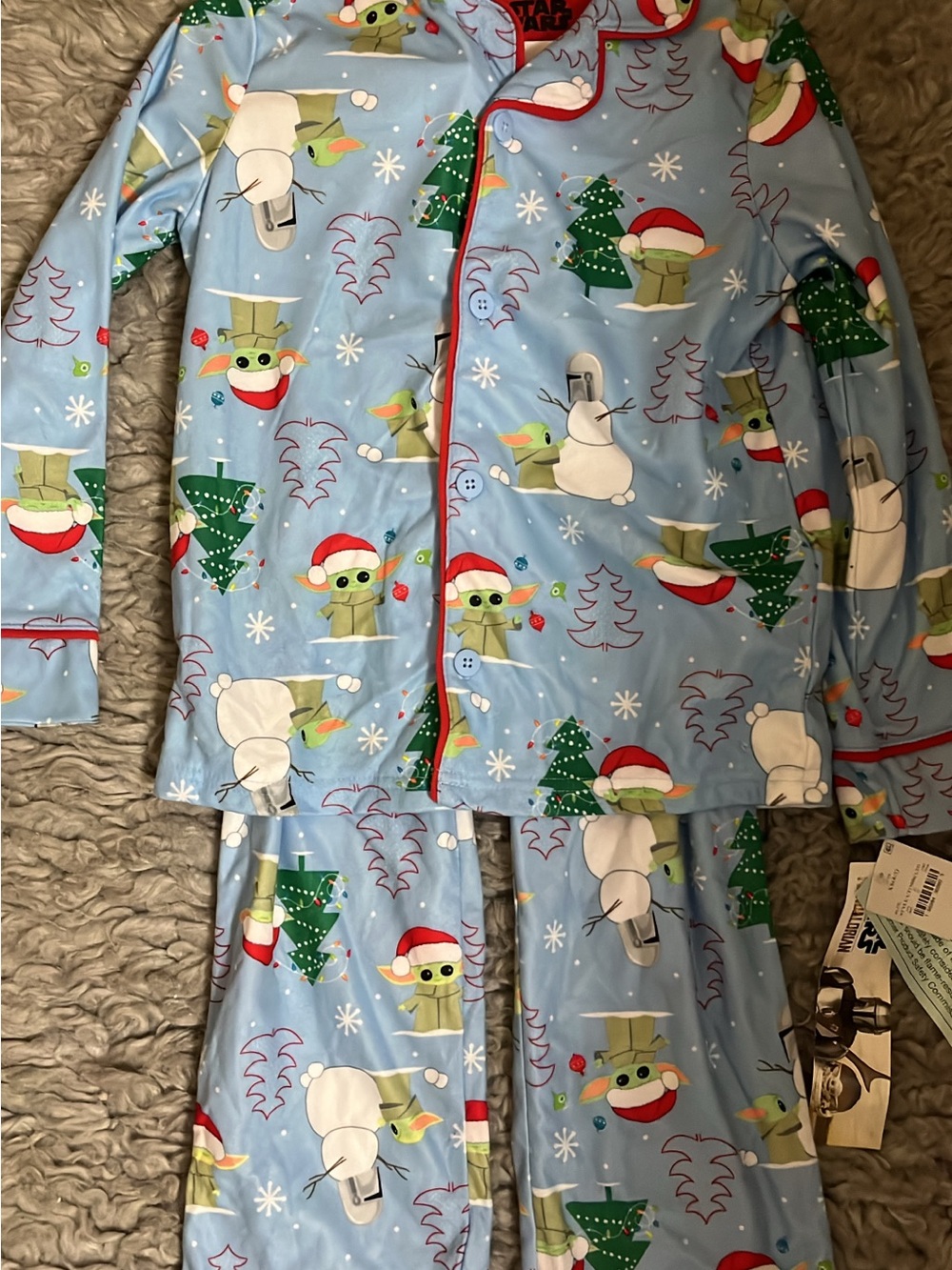 Baby Yoda Pajamas 4/5T NWT